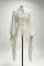 Wine Blouse and Brooch