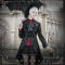 Black Set(Coat+ Short Pants+Bib Collar)