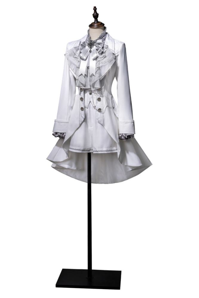 Chapter Seven Ouji Lolita Coat Blouse Bib Collar and Hat