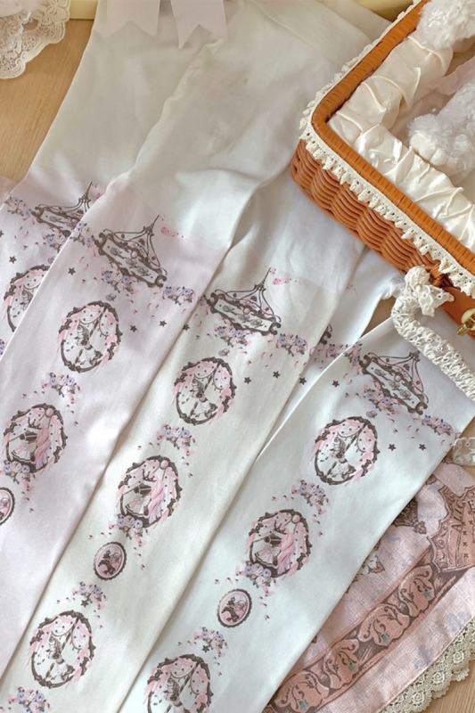 Roji Velvet Lolita Tattoo Pantyhouse 3 Colors