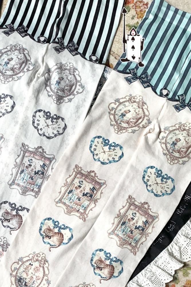 Roji The Frame of Alice Velvet Lolita Tattoo Pantyhouse