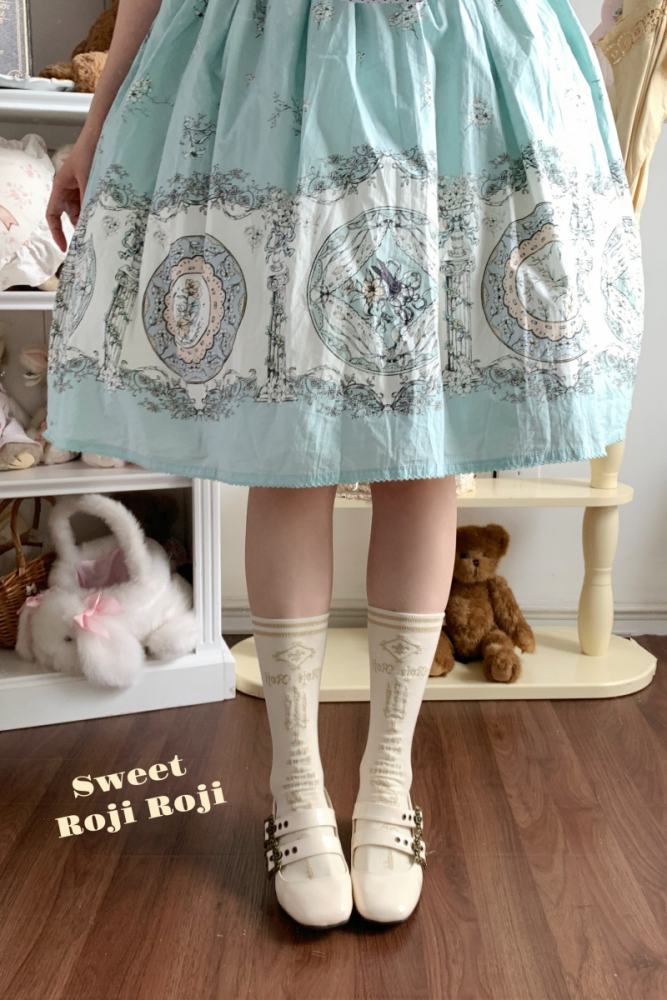Roji Magic Rabbit Cotton Lolita Calf Socks 8 Colors