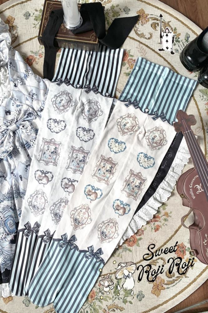 Roji The Frame of Alice Velvet Lolita Tattoo Pantyhouse