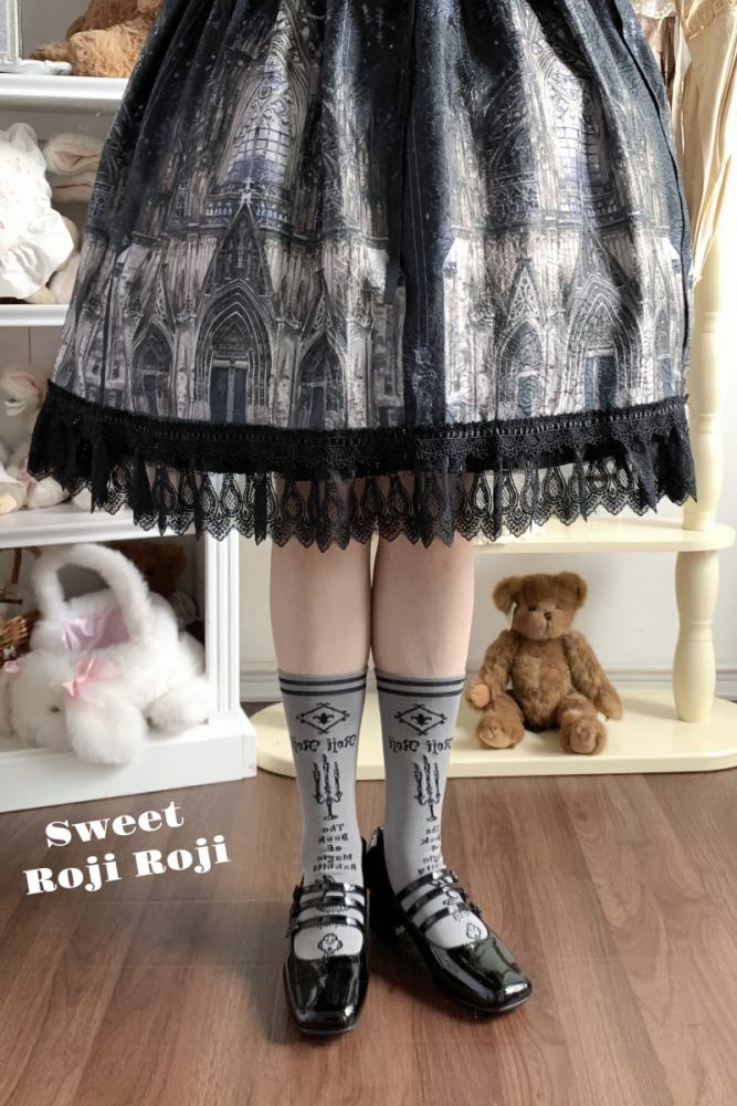 Roji Magic Rabbit Cotton Lolita Calf Socks 8 Colors