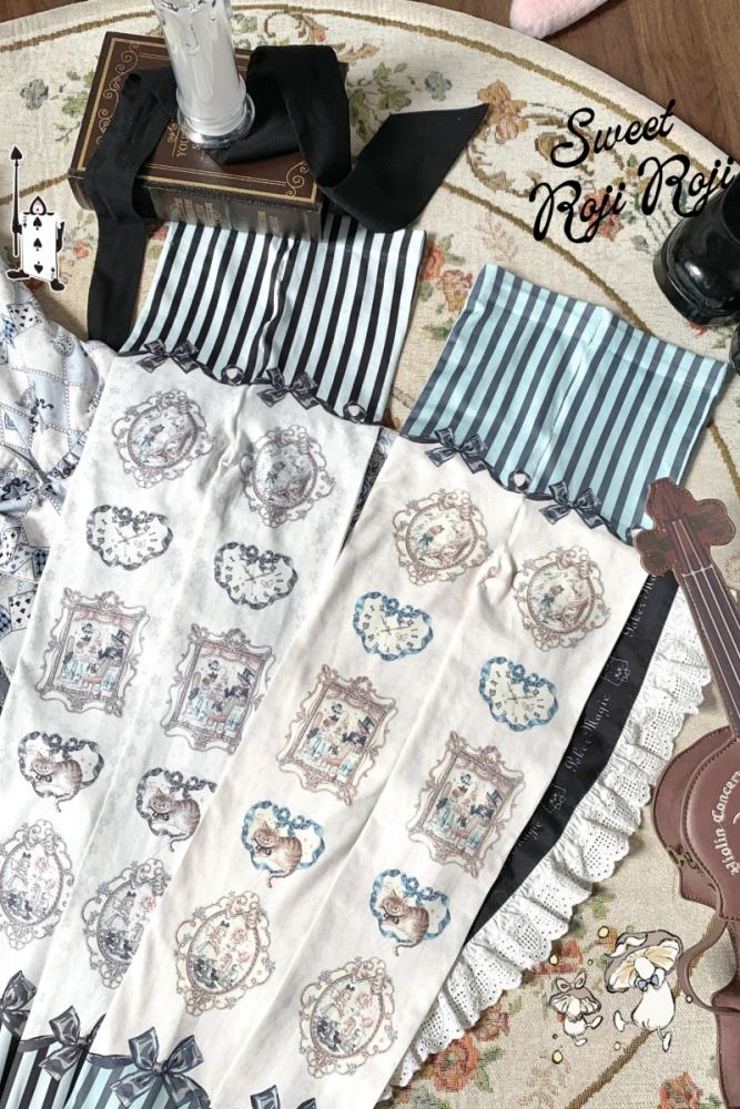 Roji The Frame of Alice Velvet Lolita Tattoo Pantyhouse