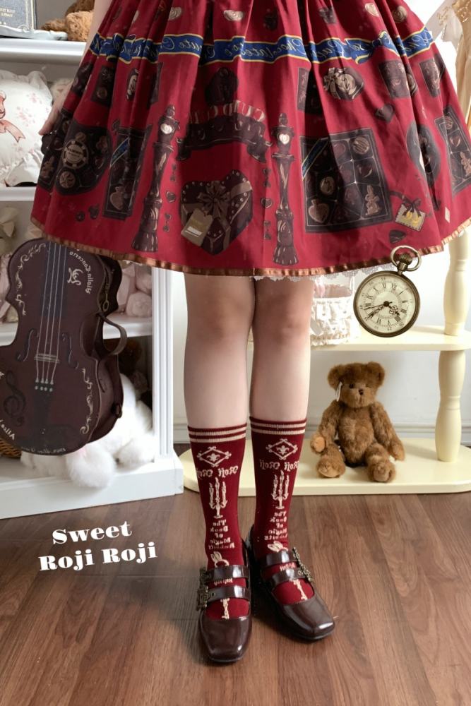 Roji Magic Rabbit Cotton Lolita Calf Socks 8 Colors