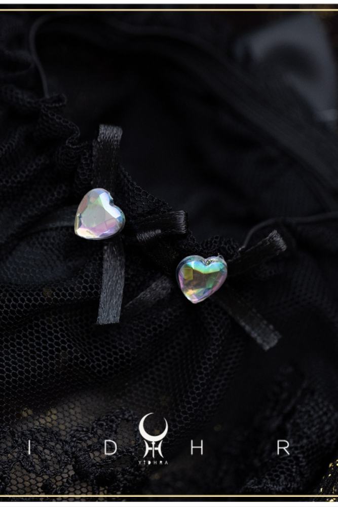 Yidhra Heart Dots Summer Sweet Lolita Trim Socks