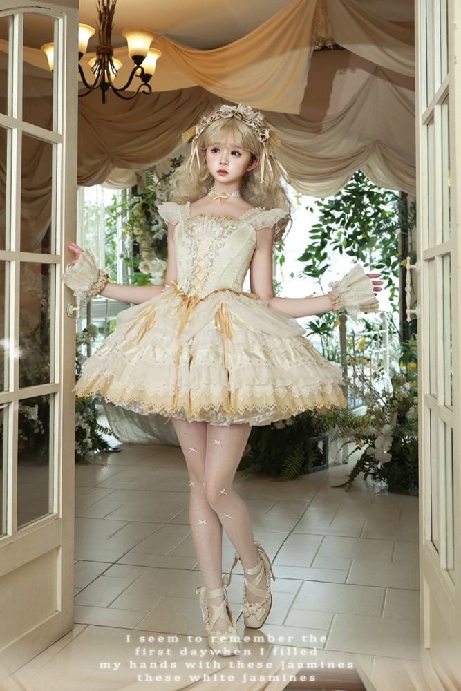 Maiye Flower Theme Series Short JSK Formal Dress