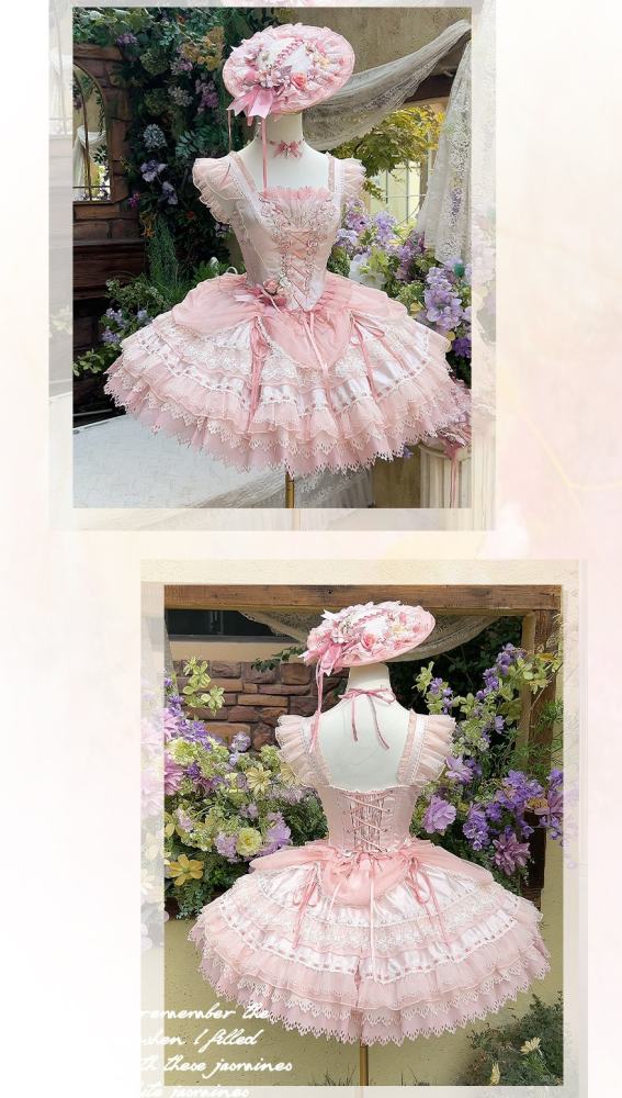 Maiye Flower Theme Series Short JSK Formal Dress