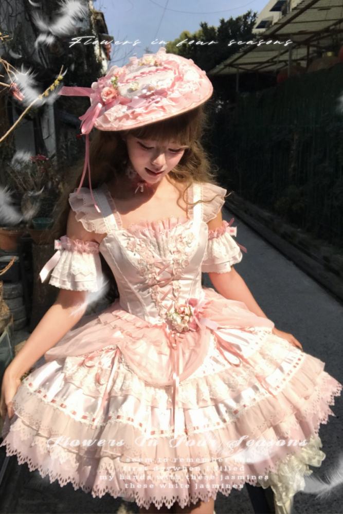 Maiye Flower Theme Series Short JSK Formal Dress