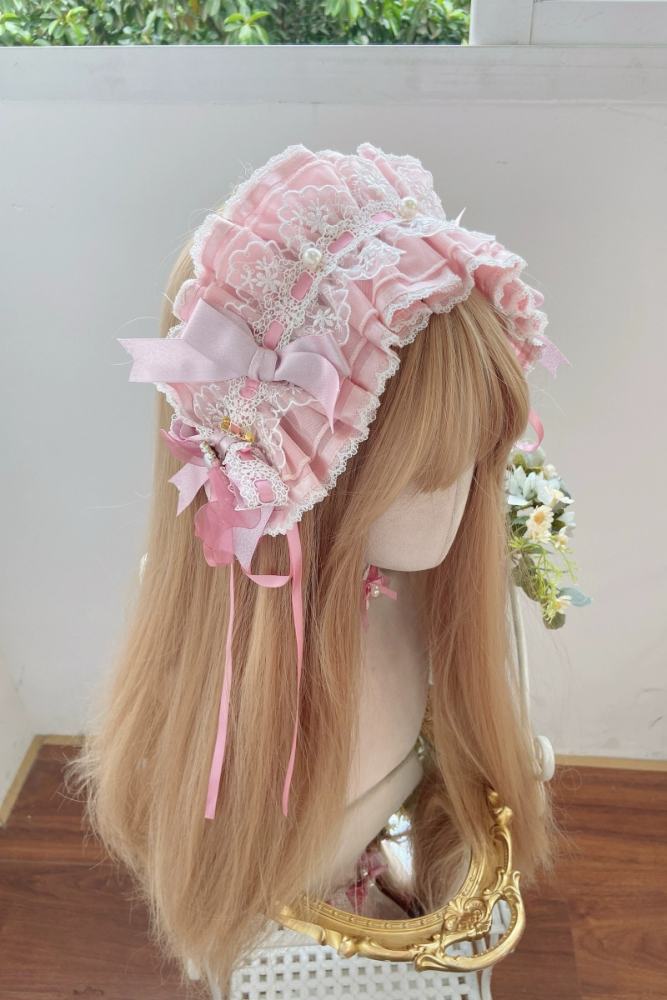 Maiye Flower Theme Series Lolita Headdress Choker and Corsage