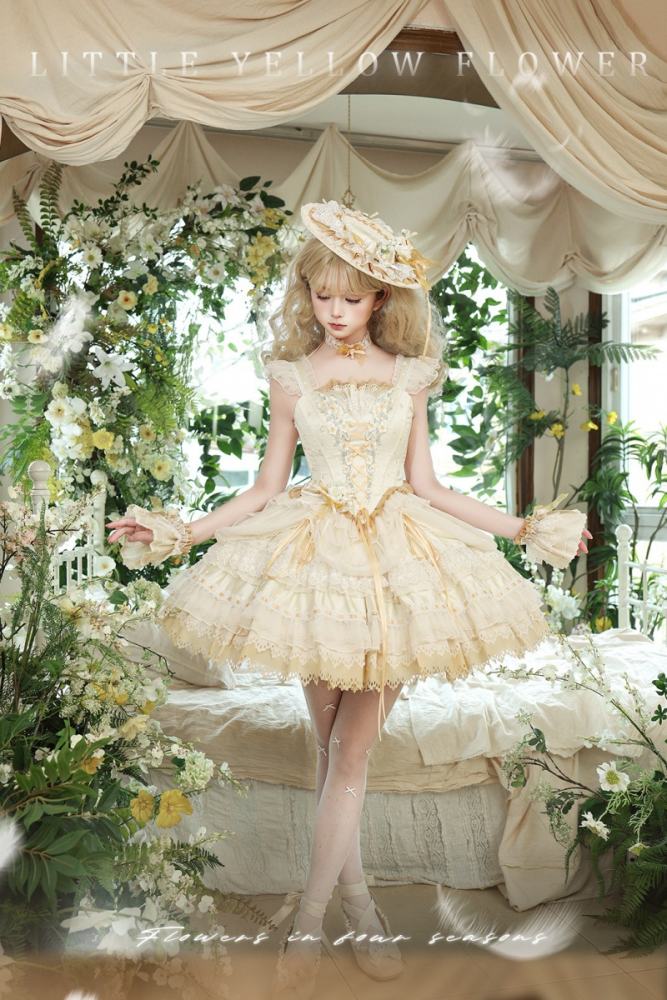 Maiye Flower Theme Series Short JSK Formal Dress