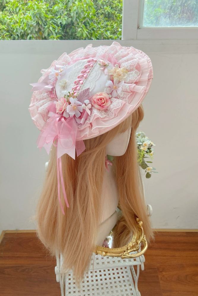 Maiye Flower Theme Series Lolita Headdress Choker and Corsage
