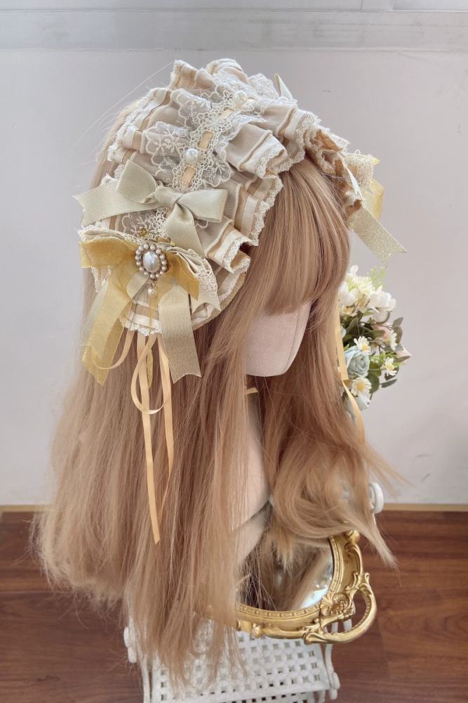 Maiye Flower Theme Series Lolita Headdress Choker and Corsage