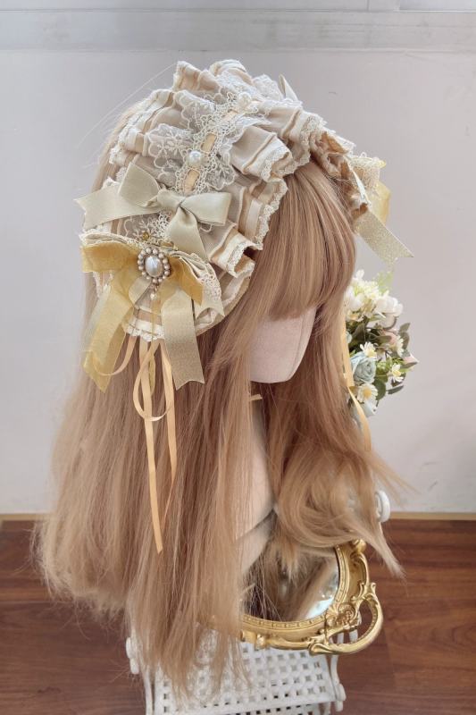 Maiye Flower Theme Series Lolita Headdress Choker and Corsage