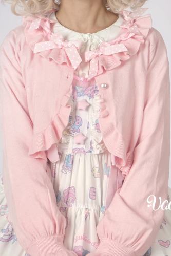 V-castle Gemstone Sugar Lolita Long Sleeve Cardigan 4 Colors