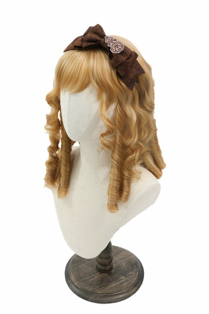 Alice Girl Bear Symphony Lolita Headdress and Train