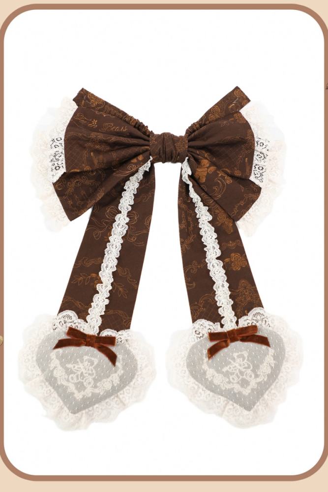 Alice Girl Bear Symphony Lolita Headdress and Train