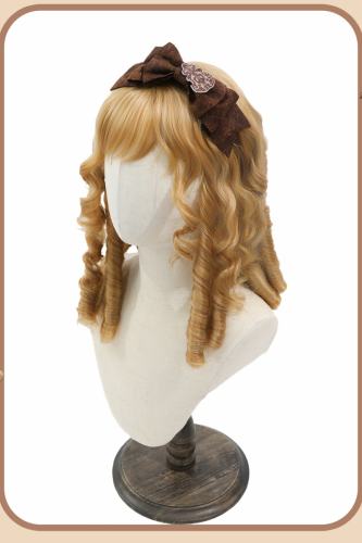 Alice Girl Bear Symphony Lolita Headdress and Train