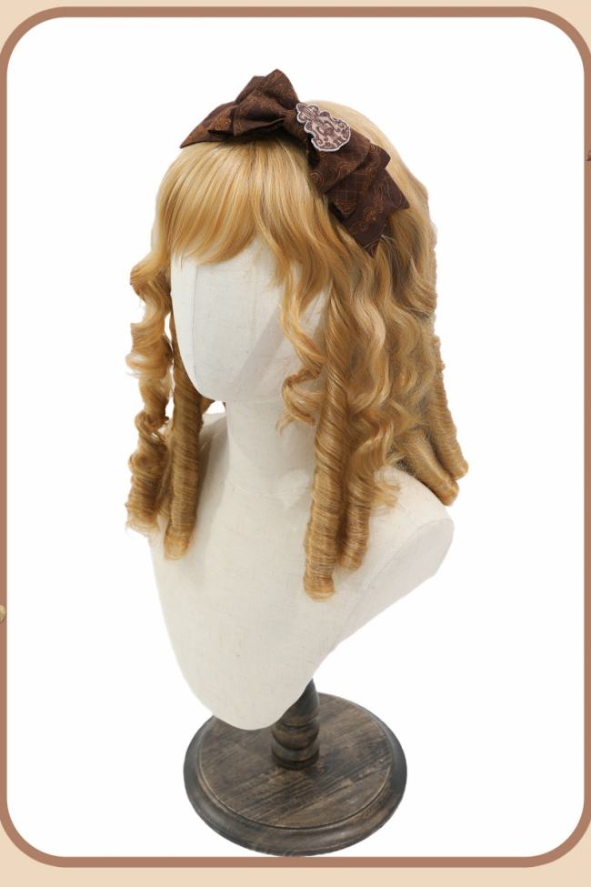 Alice Girl Bear Symphony Lolita Headdress and Train