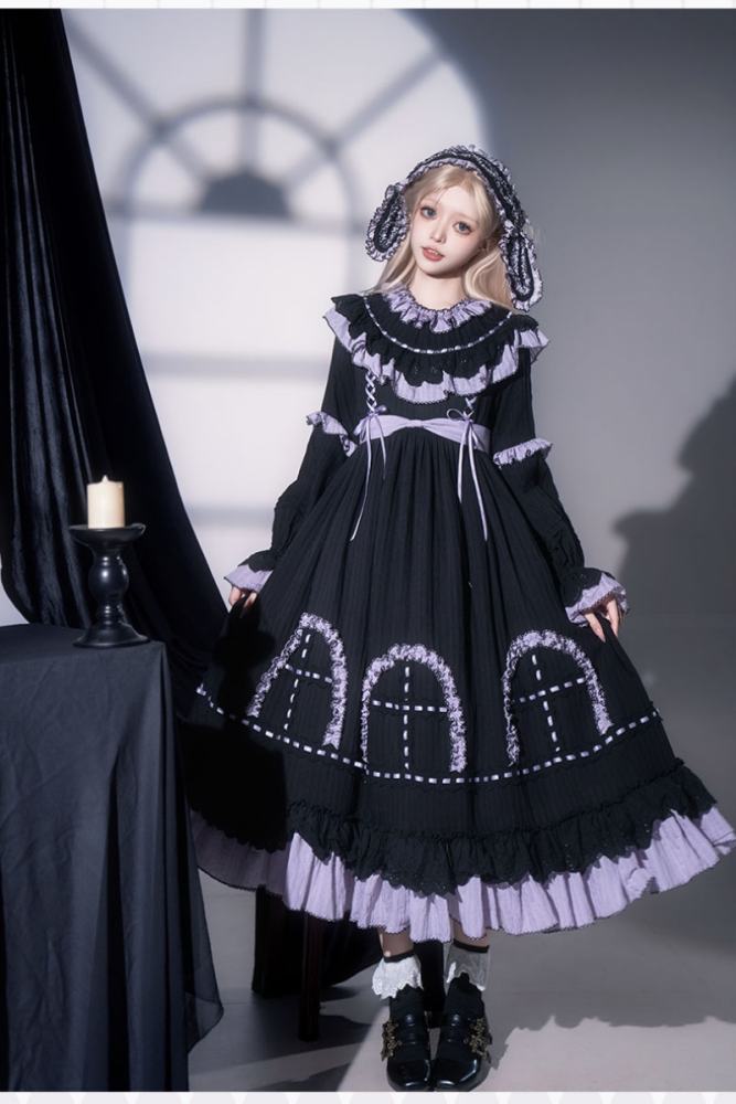 Witch Lilith Halloween Gothic Lolita One Piece Dress