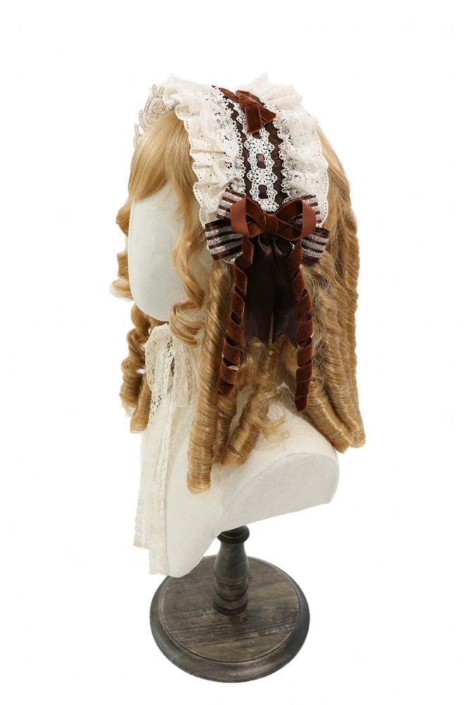 Alice Girl Bear Symphony Lolita Headdress and Train