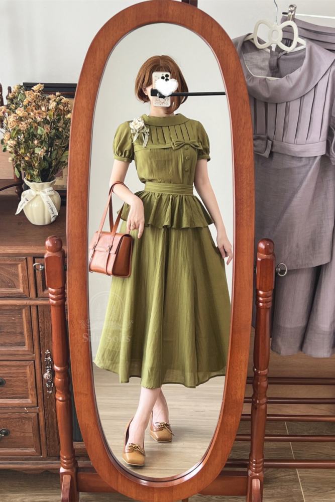 Forest Wardrobe Summer French Top and Midi Skirt