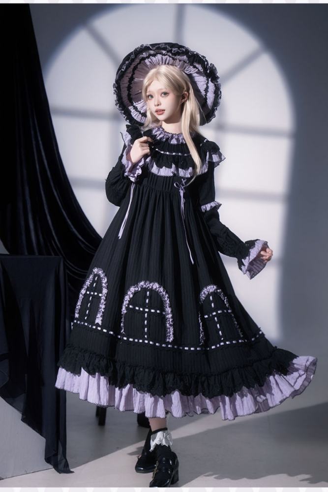 Witch Lilith Halloween Gothic Lolita One Piece Dress