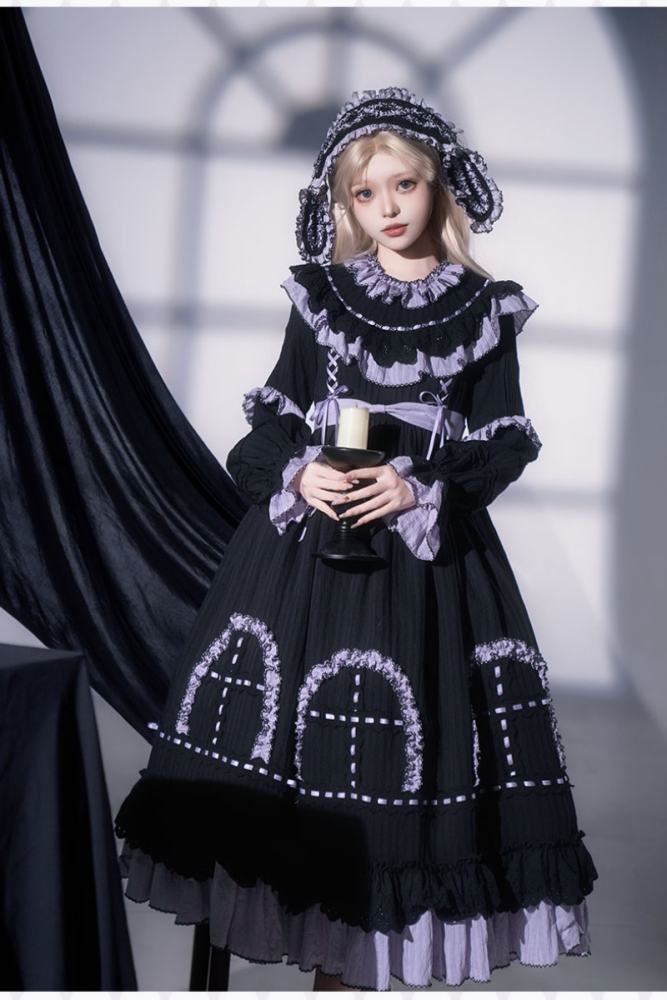 Witch Lilith Halloween Gothic Lolita One Piece Dress