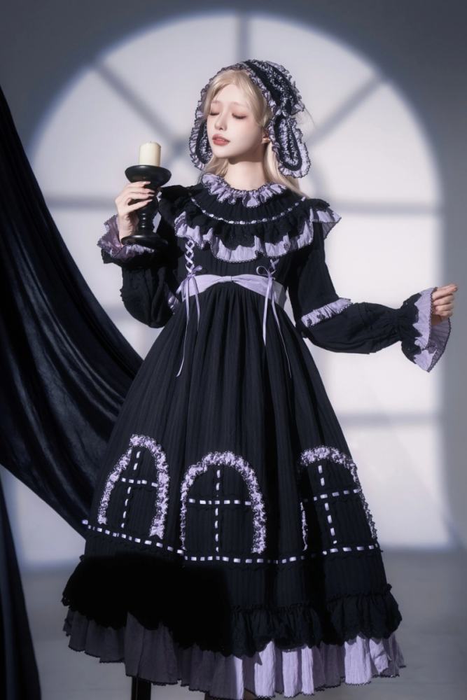Witch Lilith Halloween Gothic Lolita One Piece Dress