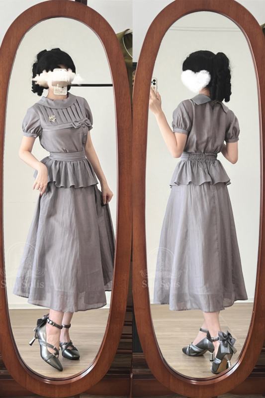 Forest Wardrobe Summer French Top and Midi Skirt