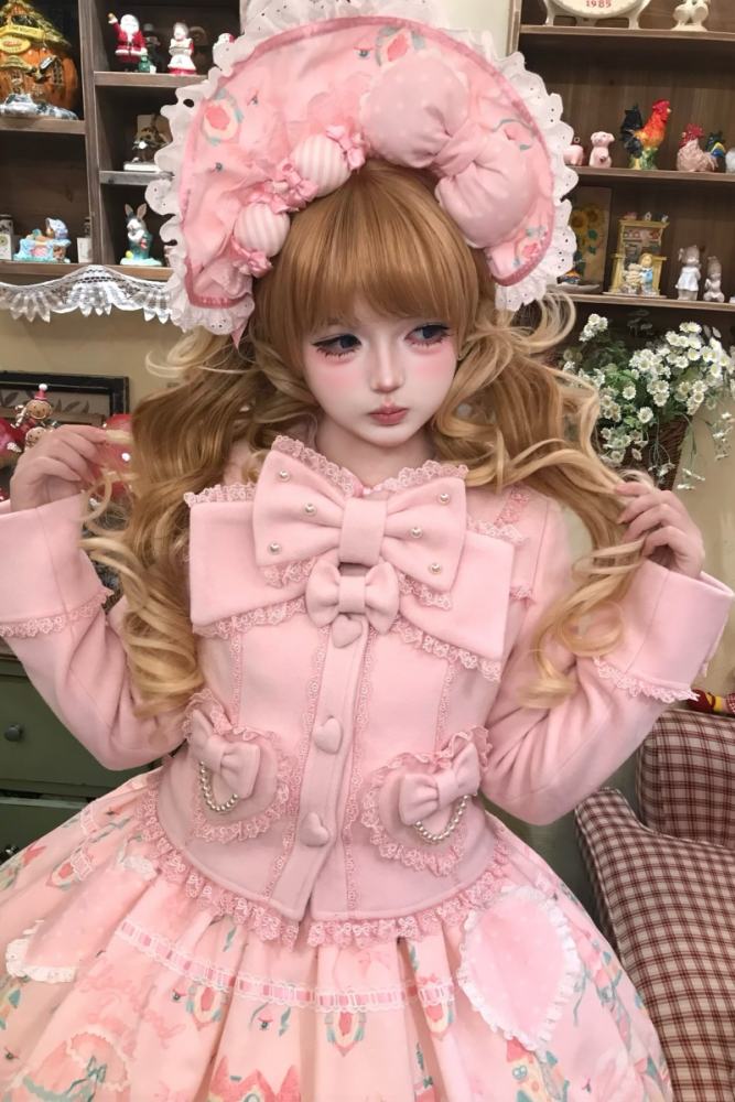 The Dolls Daydream Sweet Lolita Short Coat 4 Colors