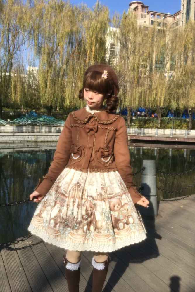 The Dolls Daydream Sweet Lolita Short Coat 4 Colors