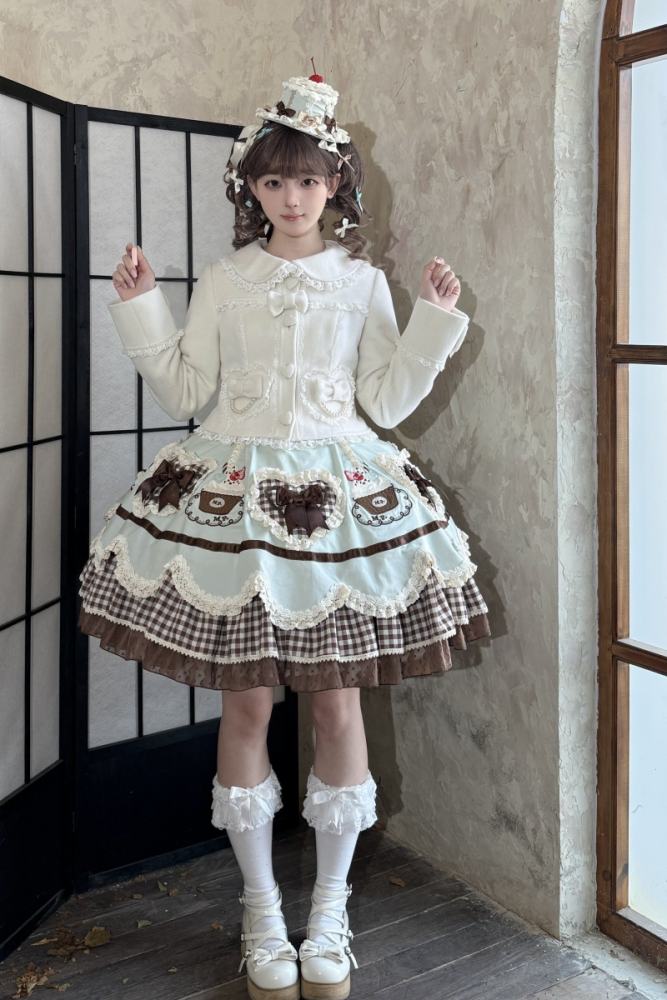 The Dolls Daydream Sweet Lolita Short Coat 4 Colors