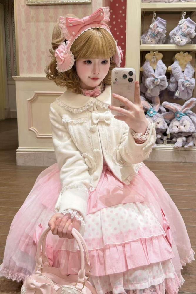 The Dolls Daydream Sweet Lolita Short Coat 4 Colors