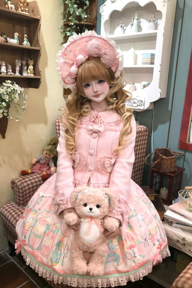 The Dolls Daydream Sweet Lolita Short Coat 4 Colors