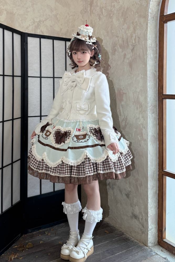 The Dolls Daydream Sweet Lolita Short Coat 4 Colors