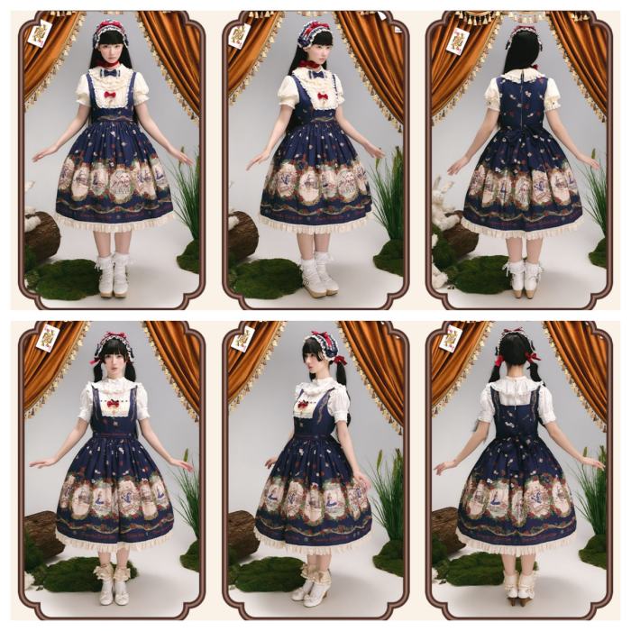 Stars Fall on the Foggy Island Down the Rabbit Hole Lolita OP and JSK