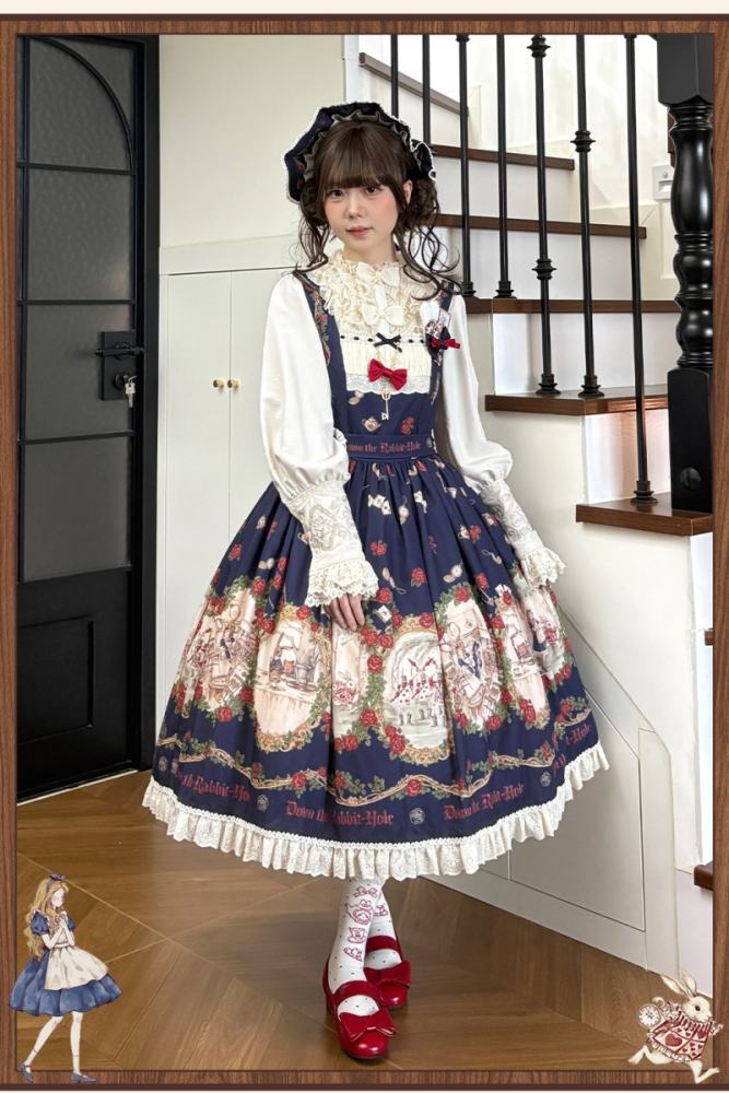 Stars Fall on the Foggy Island Down the Rabbit Hole Lolita OP and JSK