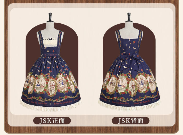 Stars Fall on the Foggy Island Down the Rabbit Hole Lolita OP and JSK