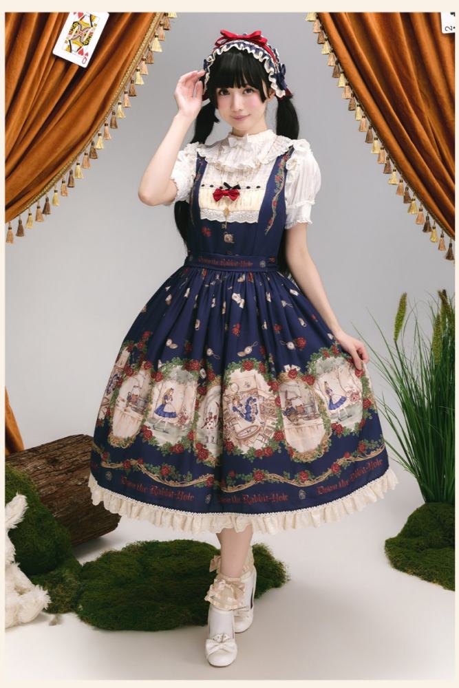 Stars Fall on the Foggy Island Down the Rabbit Hole Lolita OP and JSK