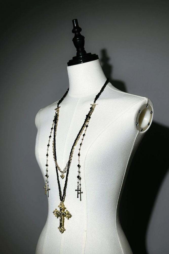 ZJ Story The Genesis and The Last Century Ouji Lolita Hat Necklace Brooch and Head Veil
