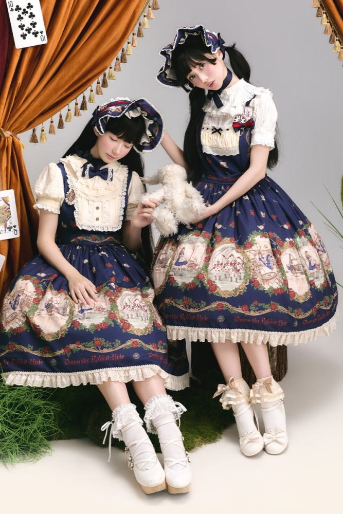 Stars Fall on the Foggy Island Down the Rabbit Hole Lolita OP and JSK
