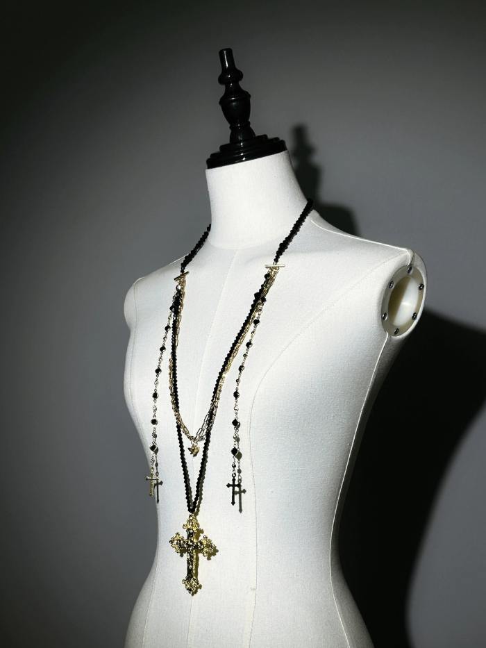 ZJ Story The Genesis and The Last Century Ouji Lolita Hat Necklace Brooch and Head Veil