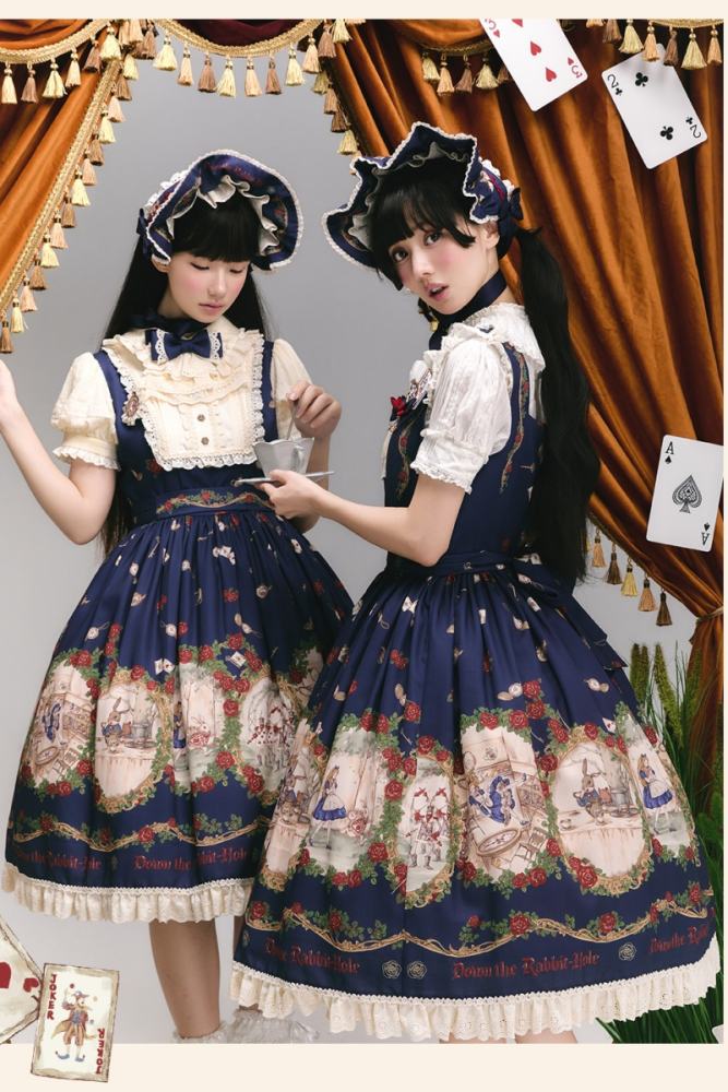 Stars Fall on the Foggy Island Down the Rabbit Hole Lolita OP and JSK