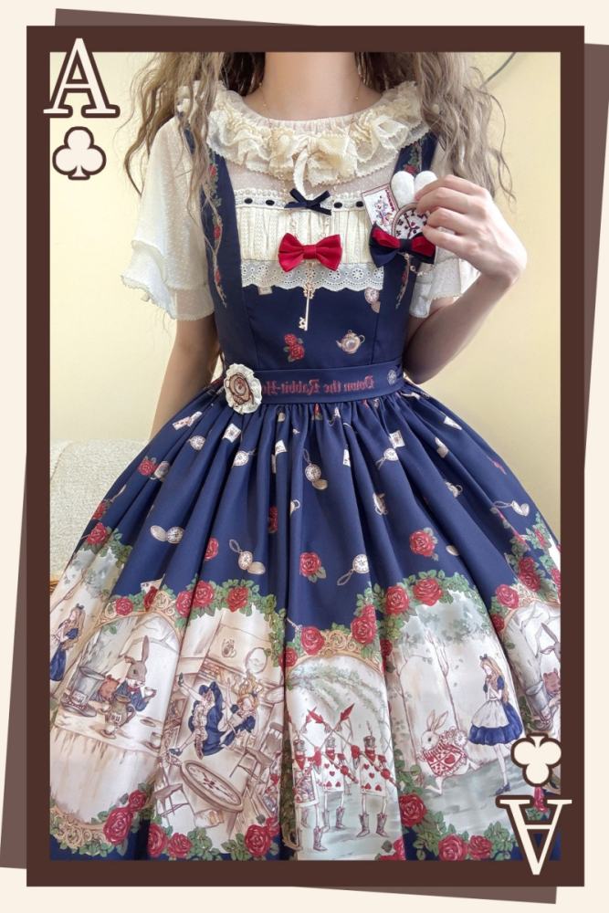 Stars Fall on the Foggy Island Down the Rabbit Hole Lolita OP and JSK