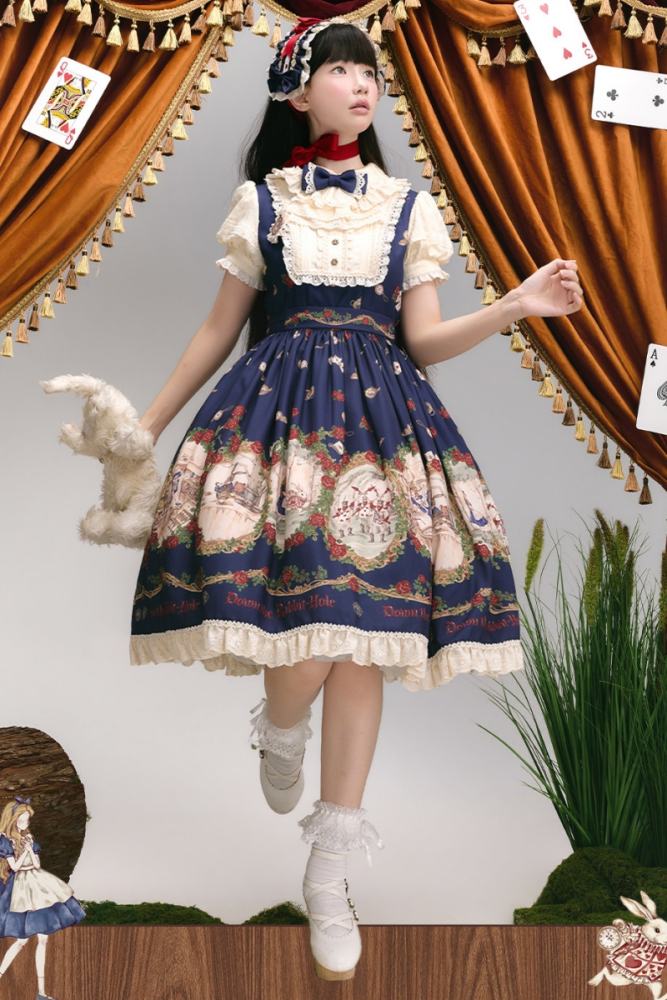 Stars Fall on the Foggy Island Down the Rabbit Hole Lolita OP and JSK