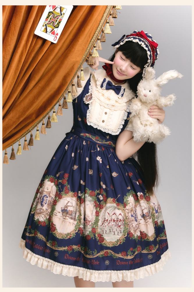 Stars Fall on the Foggy Island Down the Rabbit Hole Lolita OP and JSK