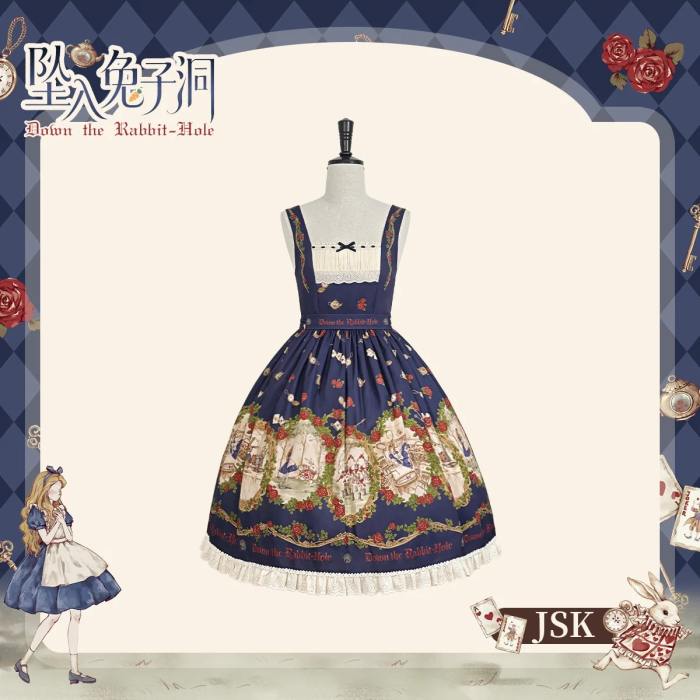 Stars Fall on the Foggy Island Down the Rabbit Hole Lolita OP and JSK