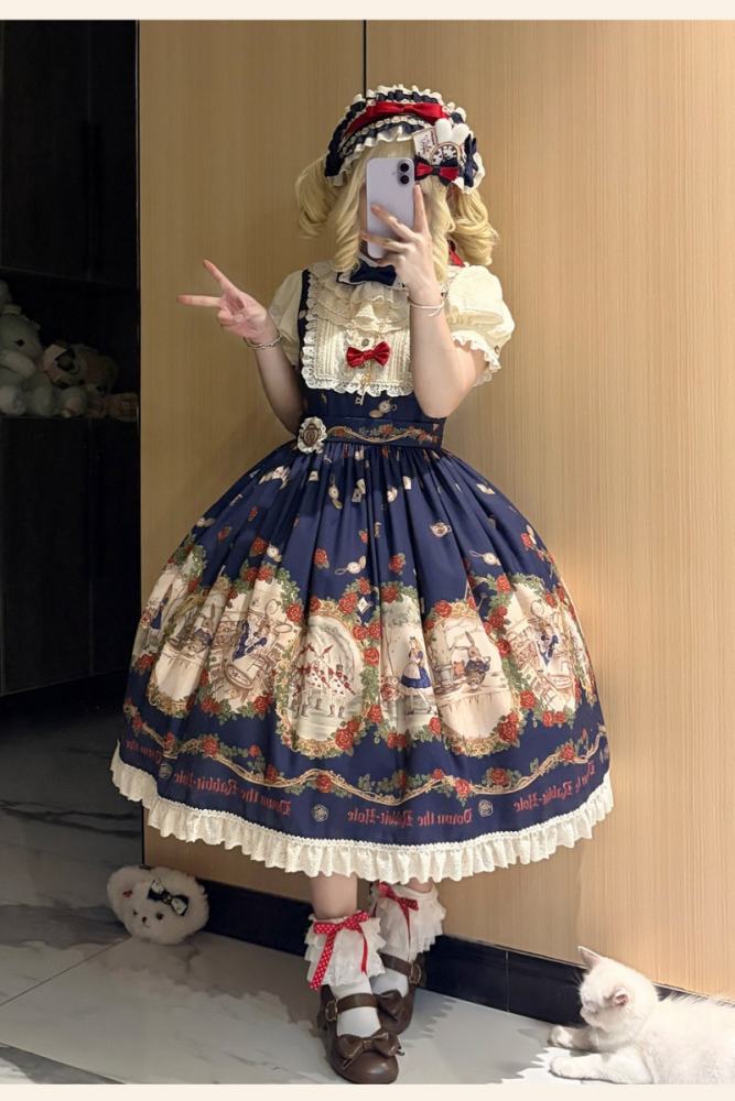 Stars Fall on the Foggy Island Down the Rabbit Hole Lolita OP and JSK